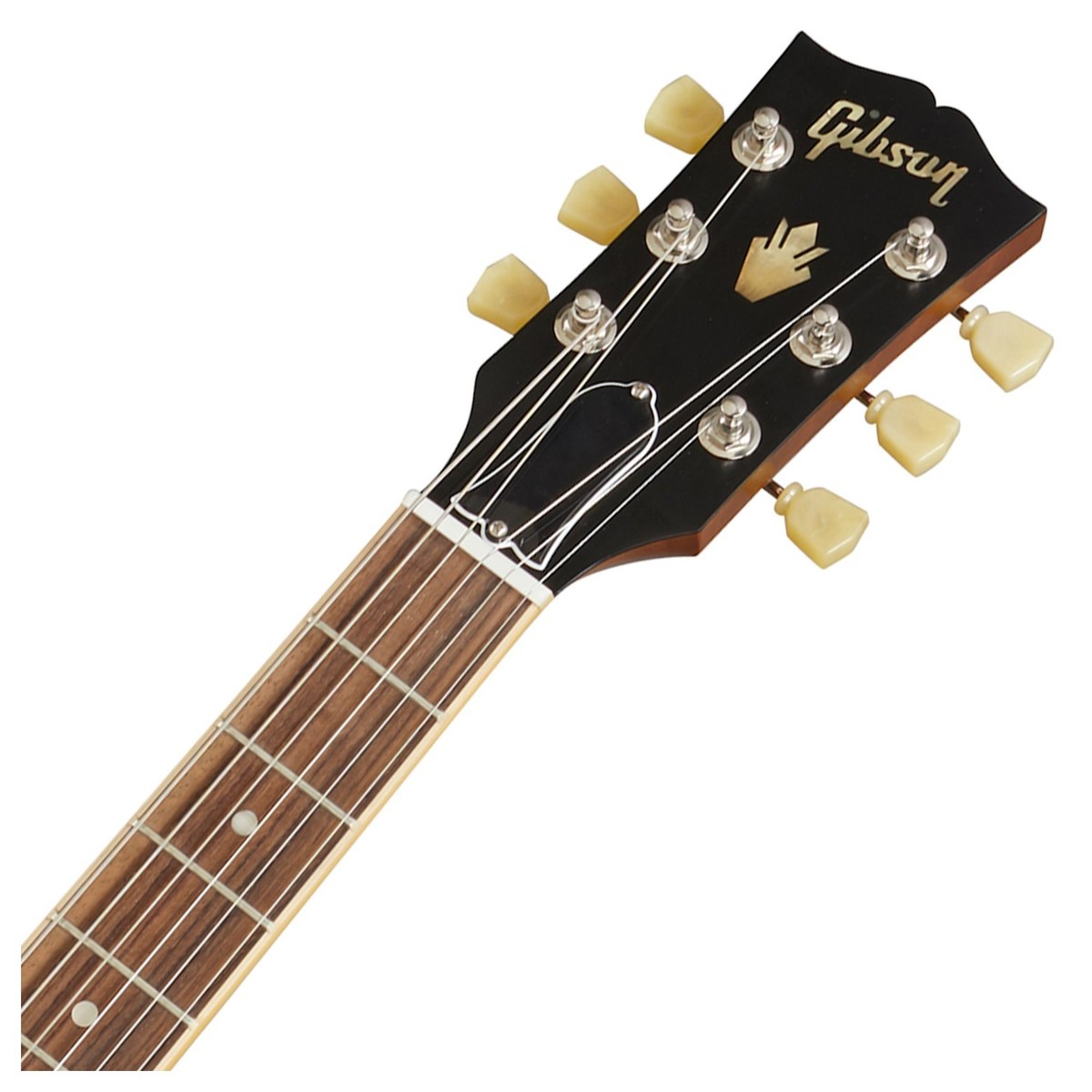 Gibson ES-335 Satin - Satin Vintage Natural Semi-hollowbody Electric Guitar detail image 6