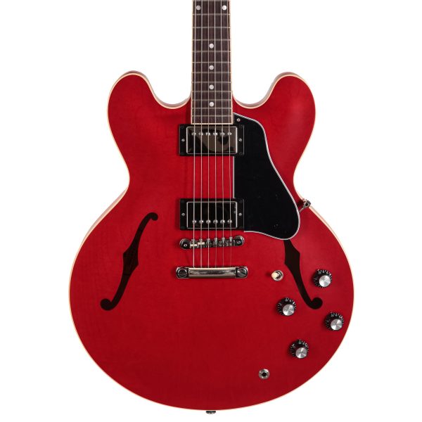 Gibson ES-335 Satin - Satin Cherry Semi-hollowbody Electric Guitar detail image 8