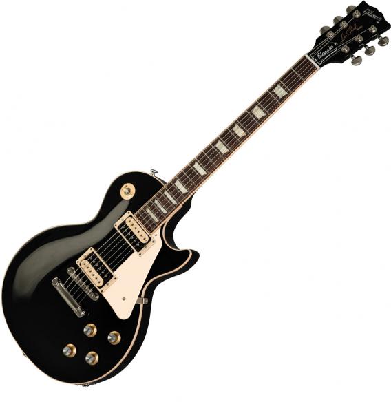 Gibson Les Paul Classic Electric Guitar - Ebony detail image 2
