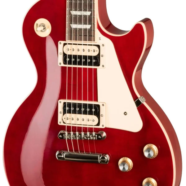 Gibson Les Paul Classic Electric Guitar - Translucent Cherry detail image 6