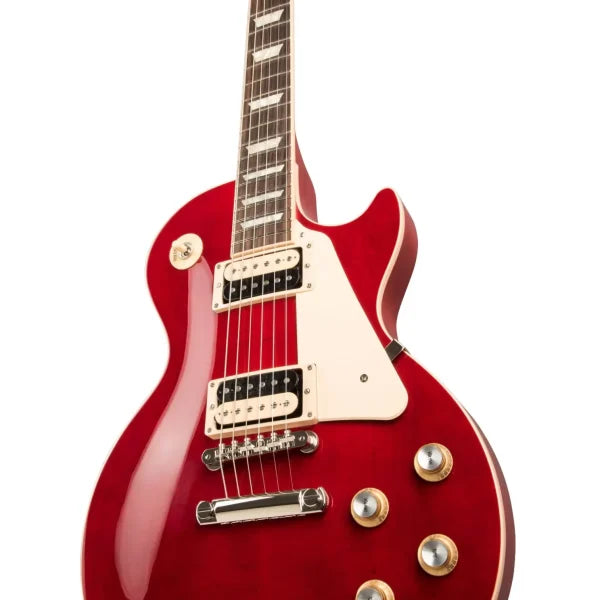 Gibson Les Paul Classic Electric Guitar - Translucent Cherry detail image 8