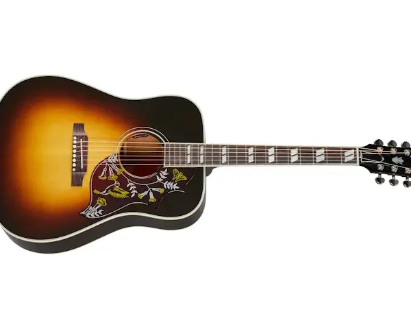 Gibson Hummingbird Standard Acoustic Guitar - Vintage Sunburst detail image 10