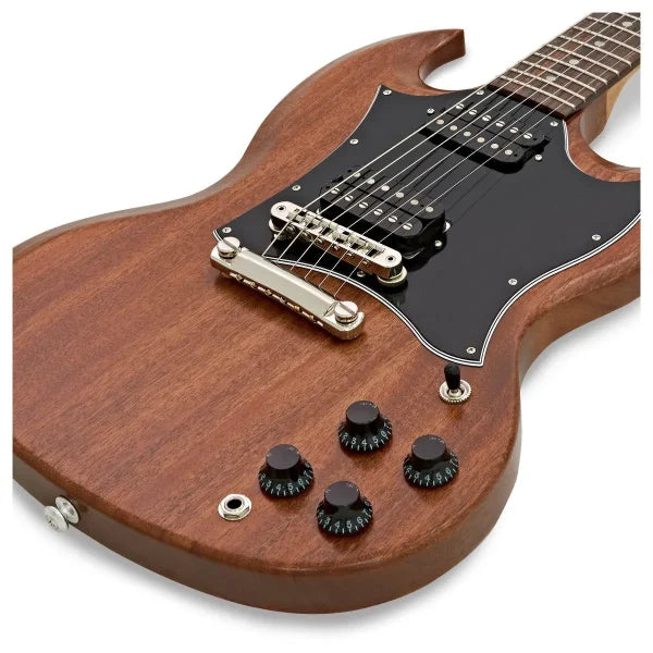 Gibson SG Standard Tribute Electric Guitar - Natural Walnut detail image 8