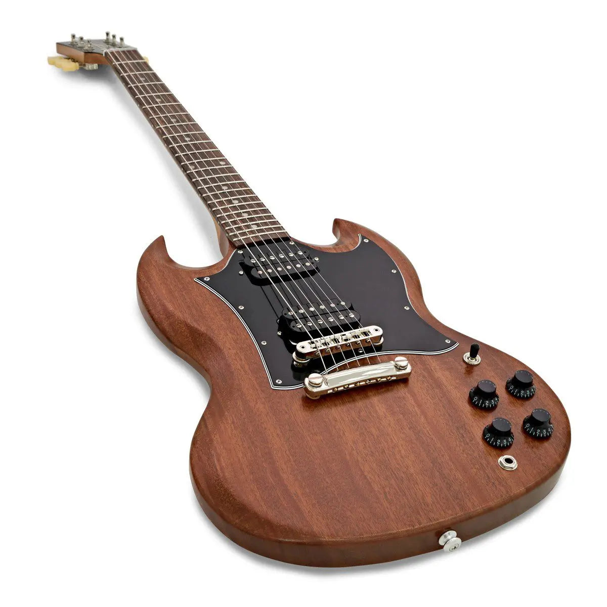 Gibson SG Standard Tribute Electric Guitar - Natural Walnut detail image 6