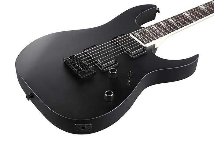 Ibanez GRG121DX-BKF Gio Electric Guitar - Black Flat detail image 3