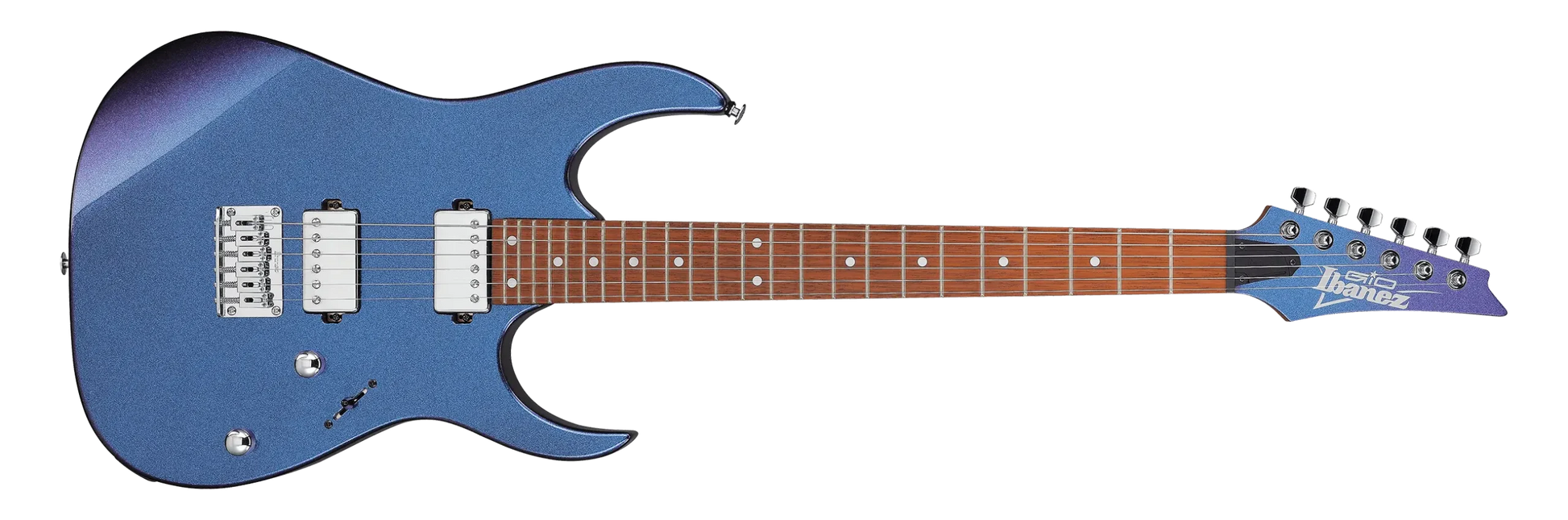 Ibanez GIO GRG121SP Electric Guitar - Blue Metal Chameleon detail image 2