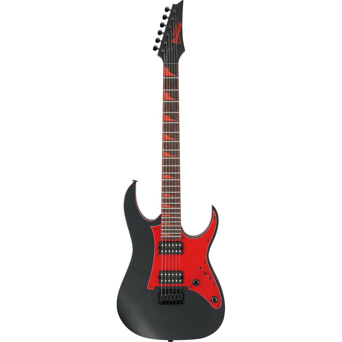 Ibanez GRG131DX-BKF Gio Electric Guitar - Black Flat detail image 2