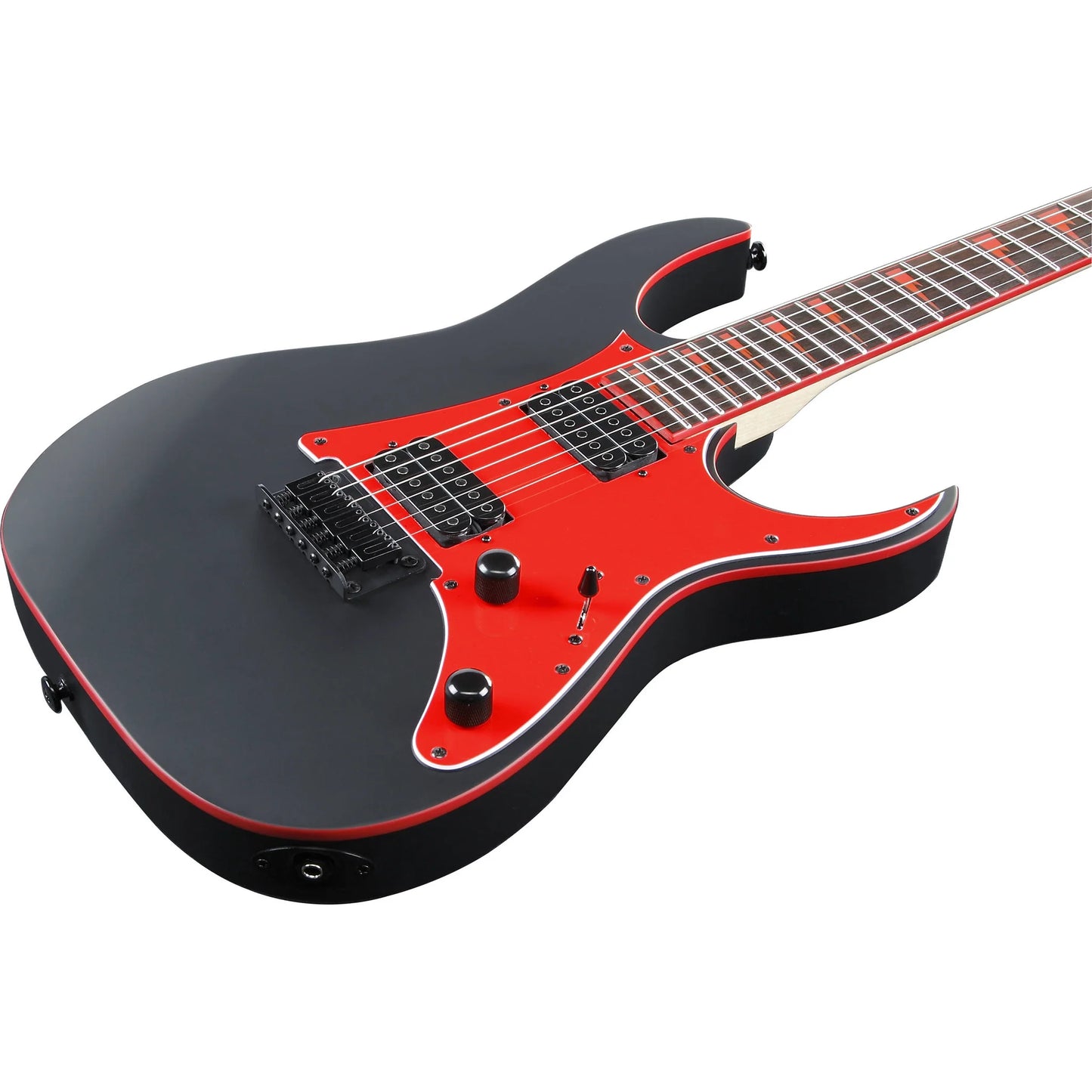 Ibanez GRG131DX-BKF Gio Electric Guitar - Black Flat detail image 3