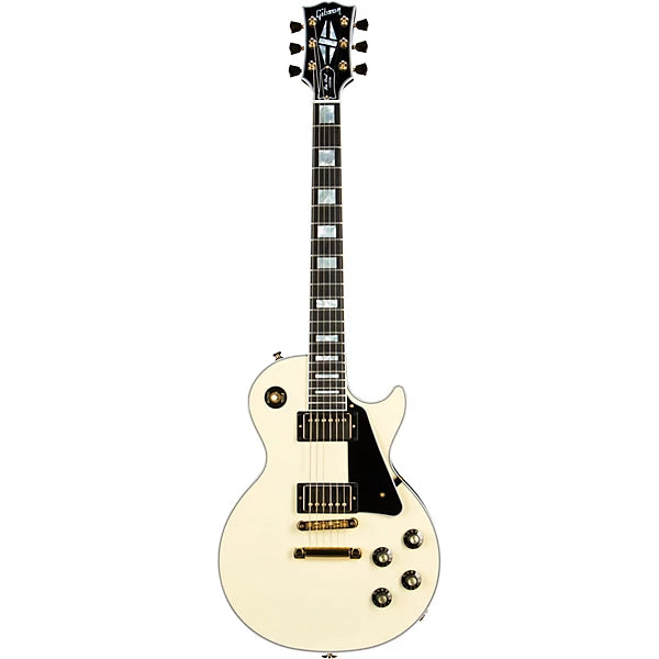 Gibson '70s Les Paul Custom Electric Guitar - Buttercream detail image 2