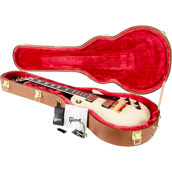 Gibson '70s Les Paul Custom Electric Guitar - Buttercream detail image 7
