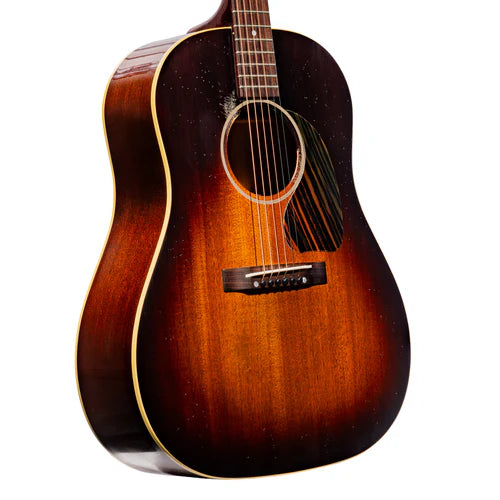 Gibson Acoustic 1942 J-45 Murphy Lab Custom Shop All Mahogany Acoustic Guitar - Natural Mahogany - Light Aged detail image 2