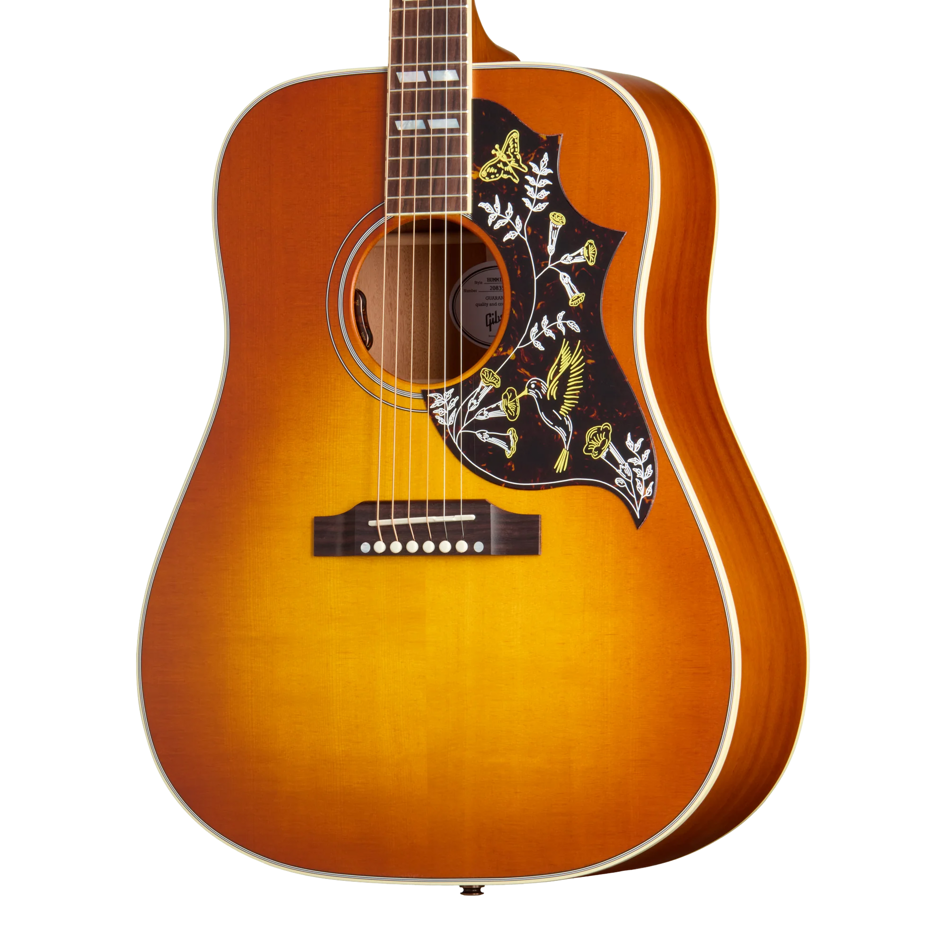 Gibson Acoustic Hummingbird Faded Acoustic-electric Guitar - Heritage Cherry Sunburst product image