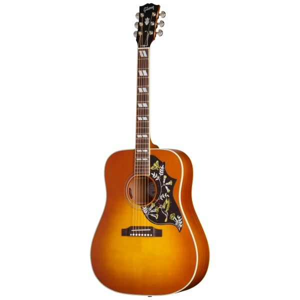 Gibson Acoustic Hummingbird Faded Acoustic-electric Guitar - Heritage Cherry Sunburst detail image 7
