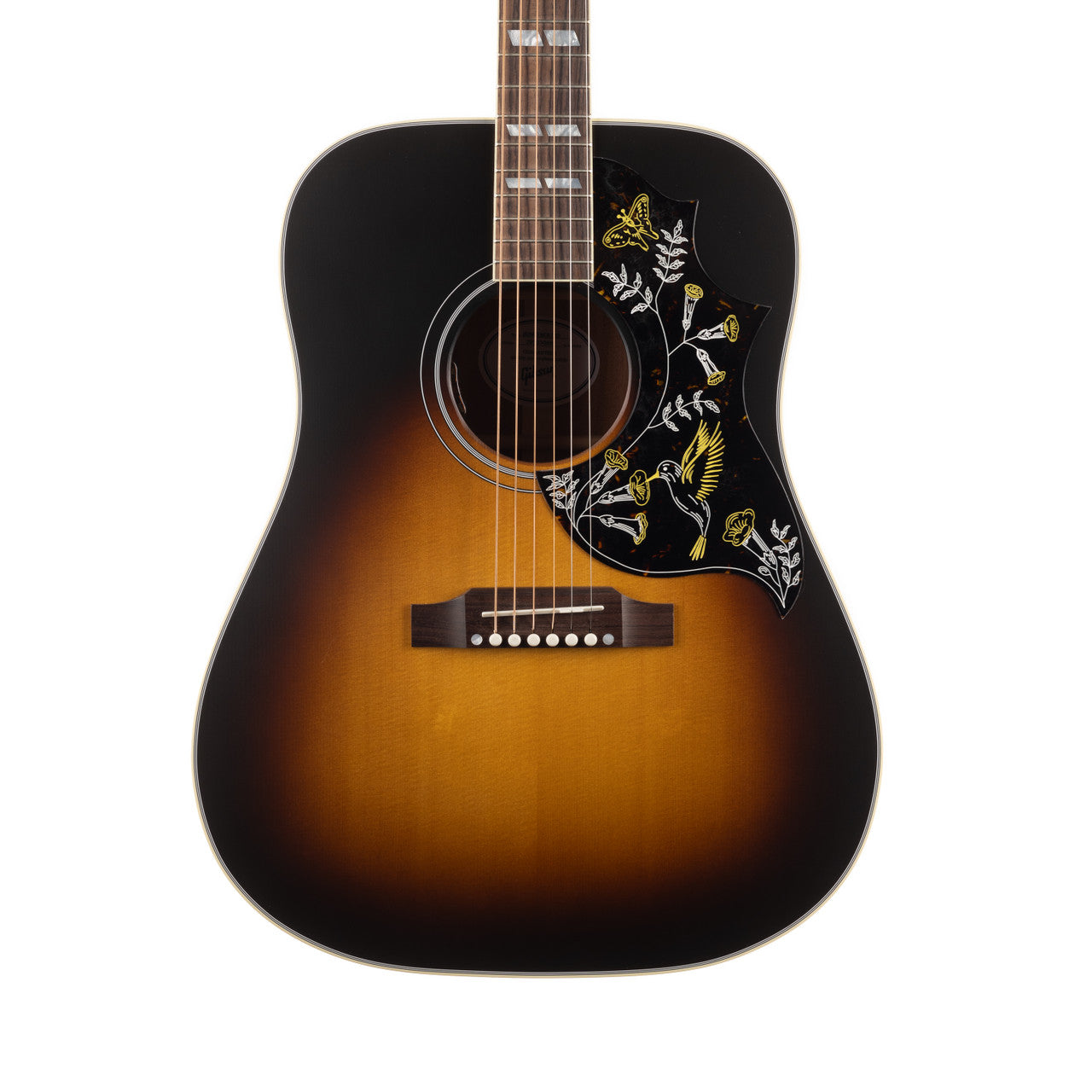 Gibson Acoustic Hummingbird Faded Acoustic-electric Guitar - Vintage Sunburst product image