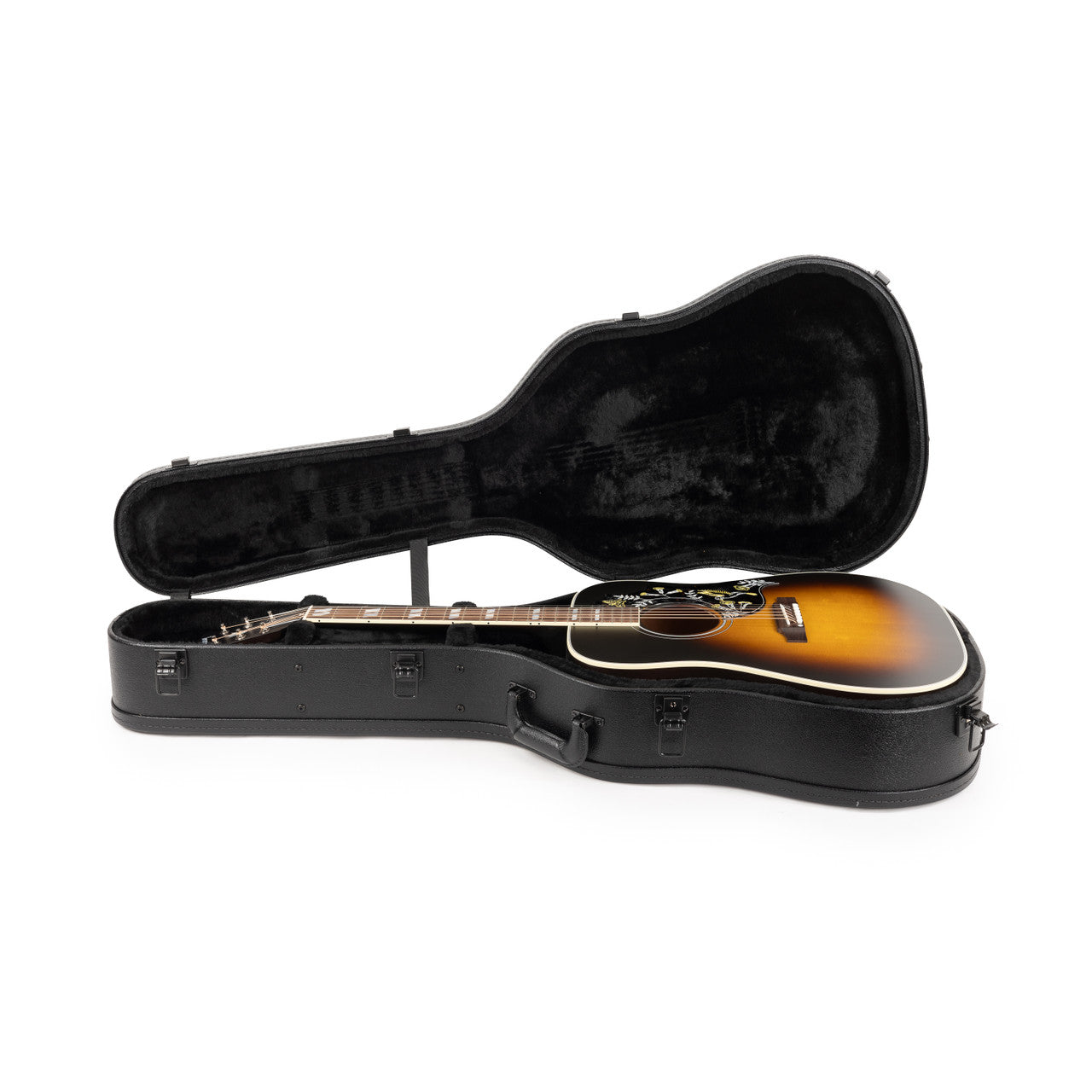 Gibson Acoustic Hummingbird Faded Acoustic-electric Guitar - Vintage Sunburst detail image 5