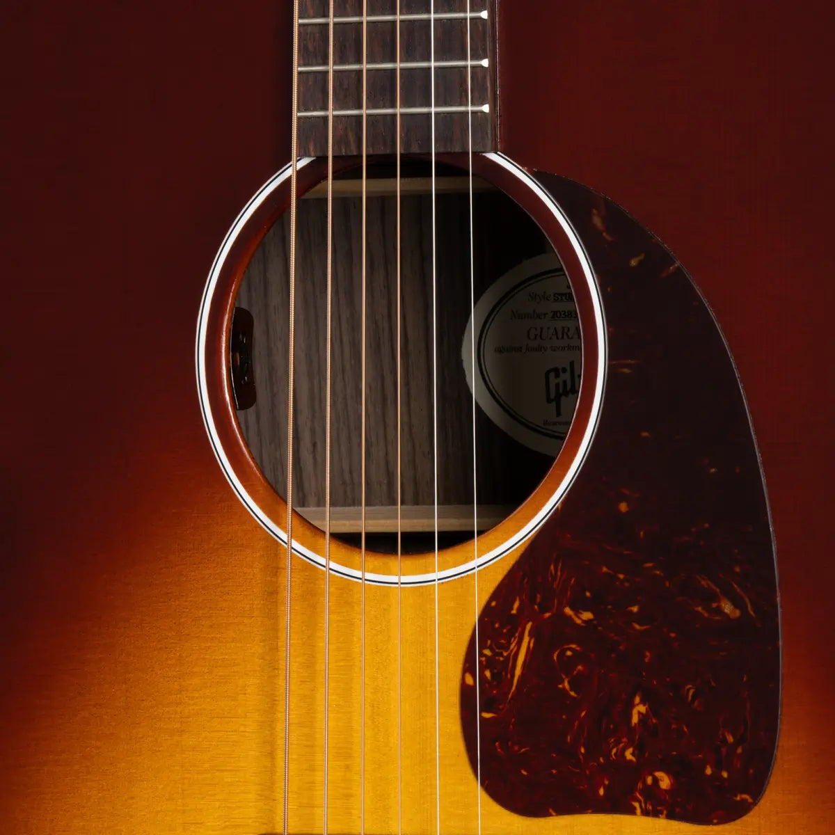 Gibson Acoustic J-45 Studio Rosewood - Rosewood Burst detail image 3