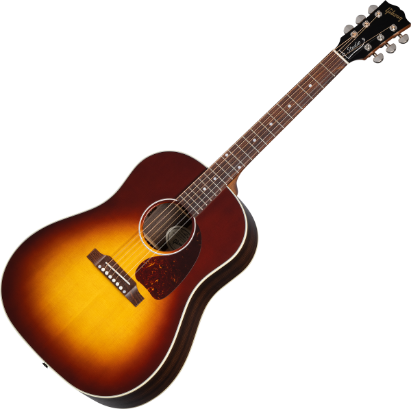Gibson Acoustic J-45 Studio Rosewood - Rosewood Burst detail image 2