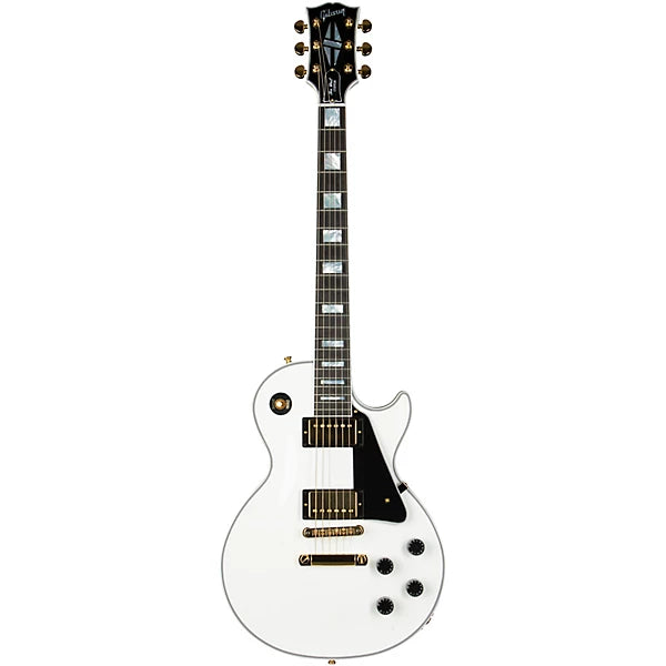 Gibson Custom Les Paul Custom Electric Guitar - Alpine White detail image 2