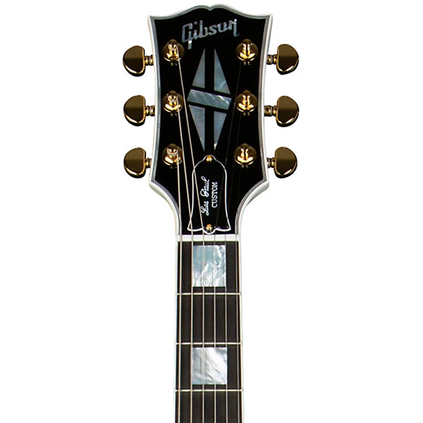 Gibson Custom Les Paul Custom Electric Guitar - Alpine White detail image 6