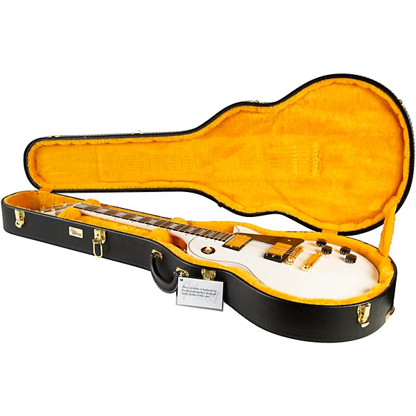 Gibson Custom Les Paul Custom Electric Guitar - Alpine White detail image 7