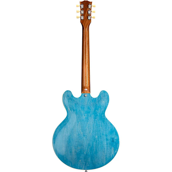 Gibson ES-335 Semi-hollowbody Electric Guitar - Ocean Blue detail image 3