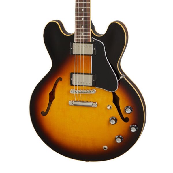 Gibson ES-335 Semi-hollowbody Electric Guitar - Vintage Burst detail image 8
