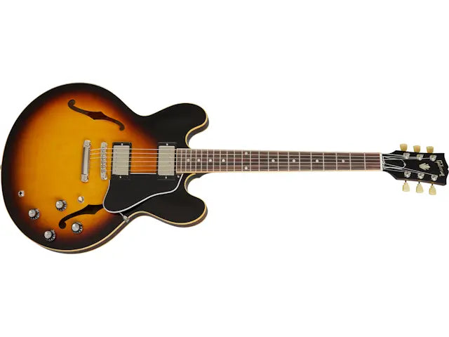 Gibson ES-335 Semi-hollowbody Electric Guitar - Vintage Burst detail image 3