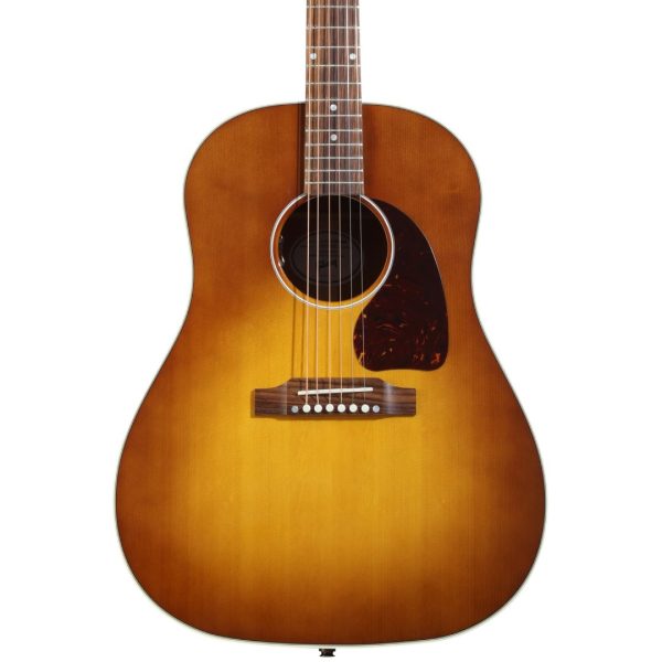 Gibson J-45 Standard Acoustic Guitar - Honeyburst Gloss detail image 11