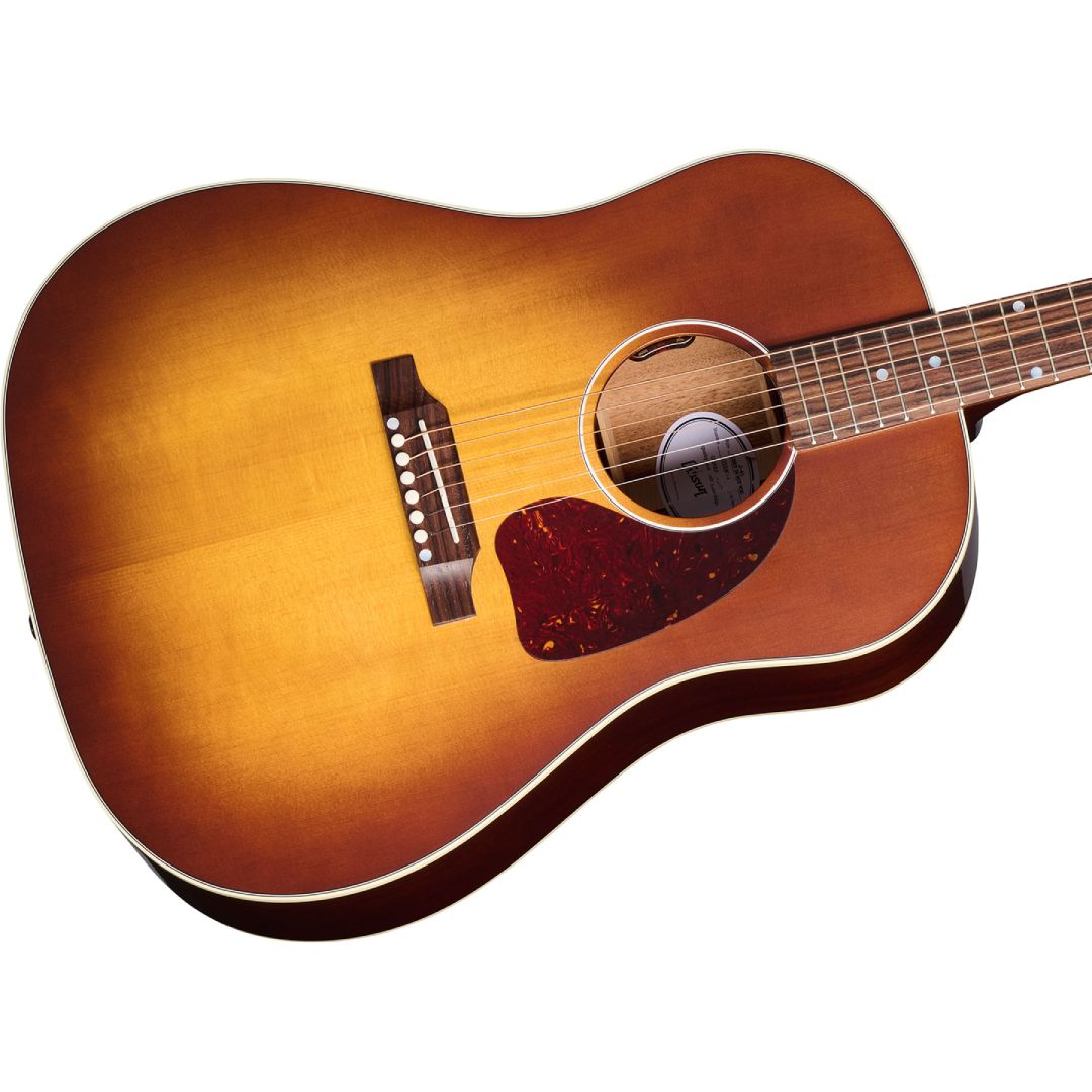 Gibson J-45 Standard Acoustic Guitar - Honeyburst Gloss detail image 4