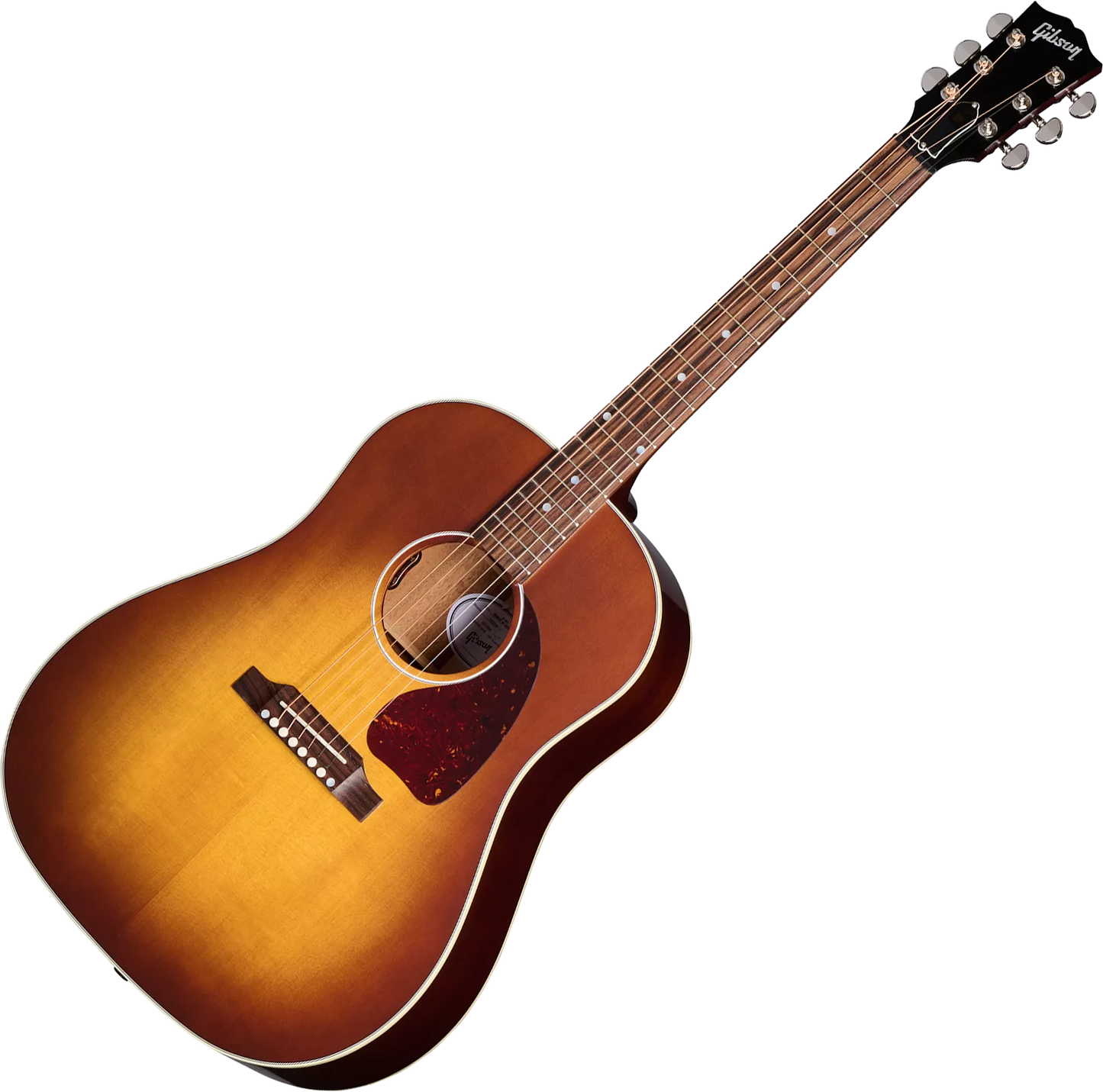 Gibson J-45 Standard Acoustic Guitar - Honeyburst Gloss detail image 3