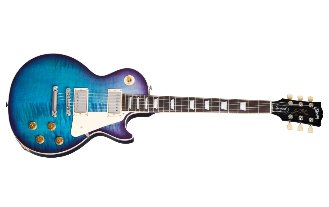 Gibson Les Paul Standard '50s Electric Guitar - Blueberry Burst detail image 2