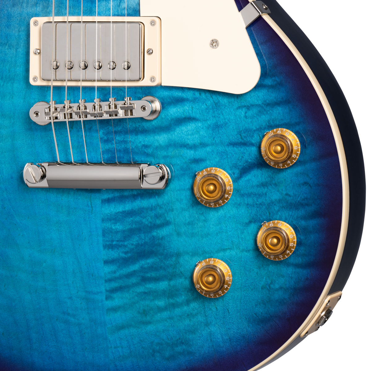 Gibson Les Paul Standard '50s Electric Guitar - Blueberry Burst detail image 3