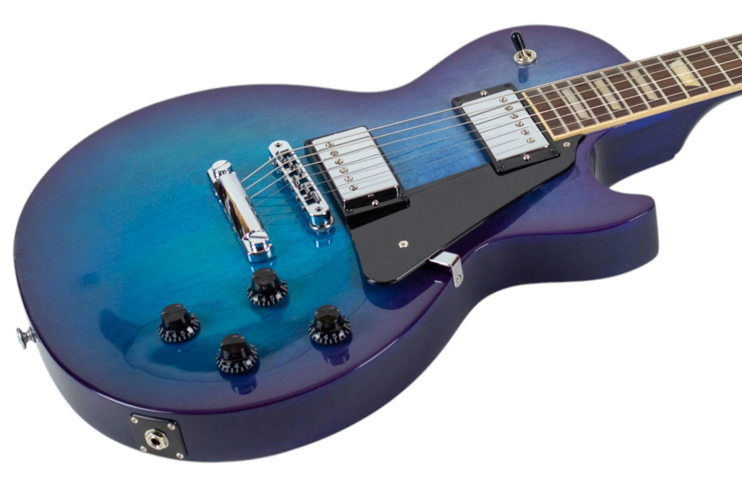 Gibson Les Paul Studio Electric Guitar - Blueberry Burst detail image 3