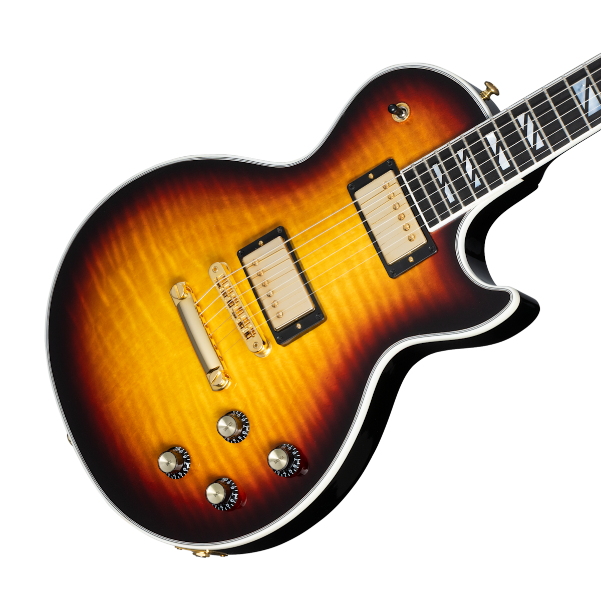 Gibson Les Paul Supreme Electric Guitar - Fireburst detail image 3