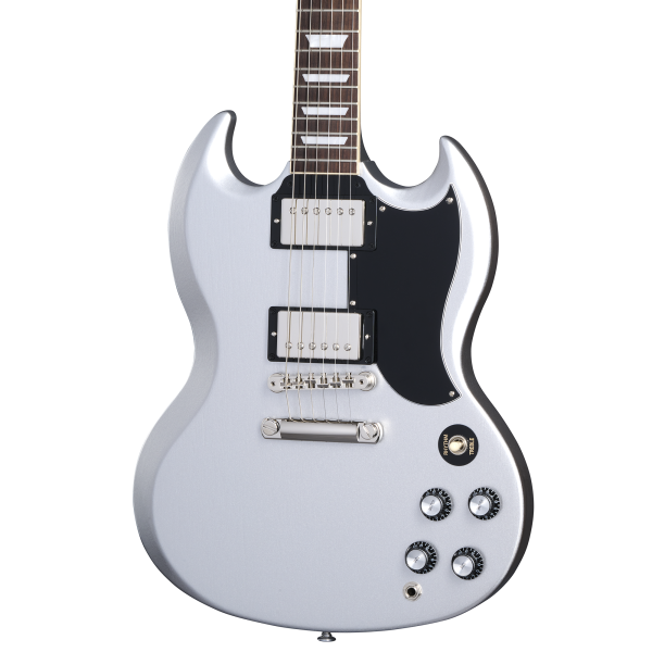 Gibson SG Standard '61 Electric Guitar - Silver Mist detail image 7