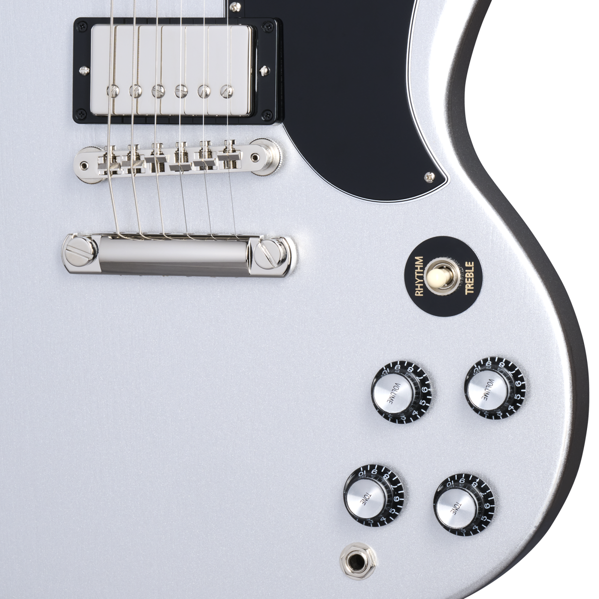Gibson SG Standard '61 Electric Guitar - Silver Mist detail image 3