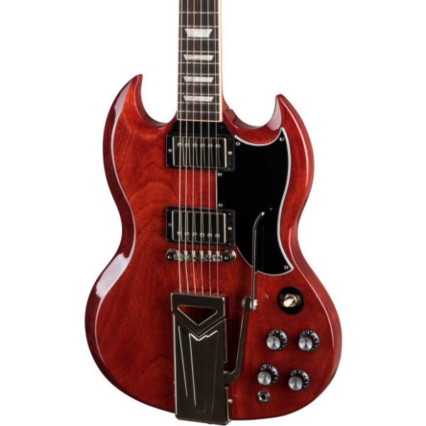 Gibson SG Standard '61 Sideways Vibrola - Vintage Cherry detail image 8