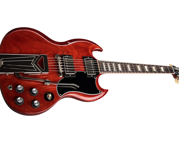 Gibson SG Standard '61 Sideways Vibrola - Vintage Cherry detail image 10