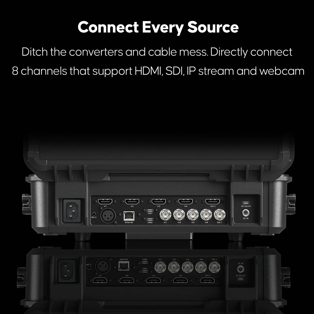 OSEE GoStream Duet 8 ISO 8-Channel Live Stream Switcher Kit detail image 2
