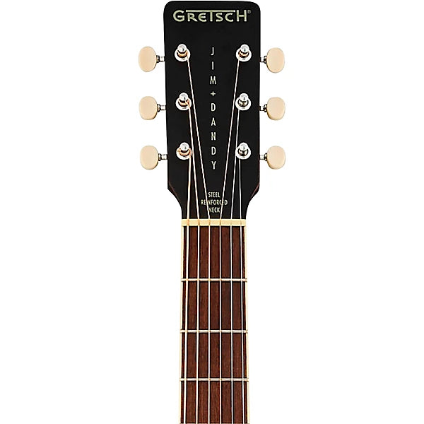 Gretsch Jim Dandy Concert Acoustic Guitar - Deep Cherry Burst detail image 4