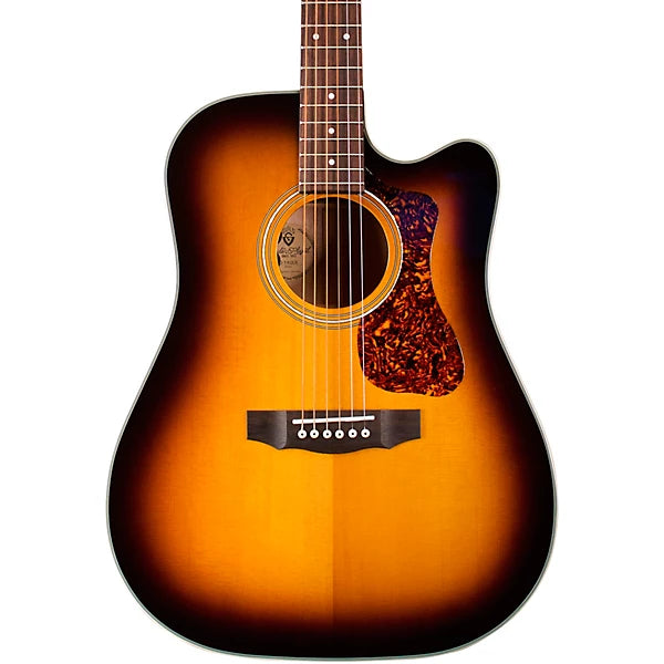 Guild D-140CE Acoustic-Electric Guitar - Antique Burst product image
