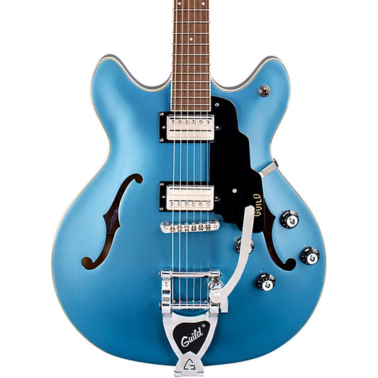Guild Starfire I DC Semi-Hollow Electric Guitar - Pelham Blue product image