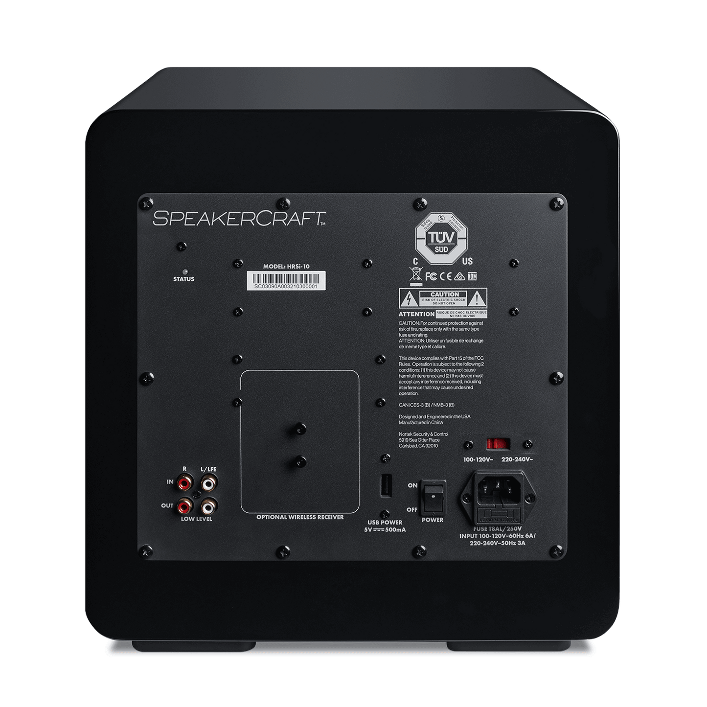 Speakercraft HRSi 10″ Subwoofer – Multivoltage - View 2