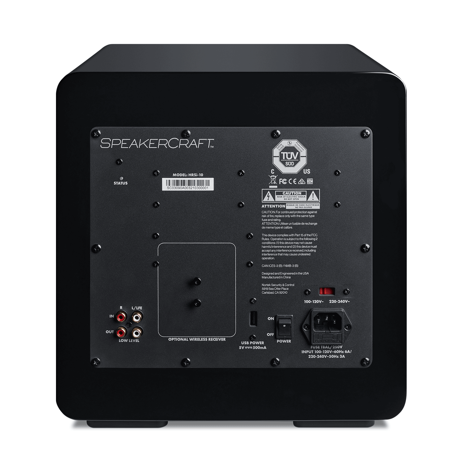 Speakercraft HRSi 10″ Subwoofer – Multivoltage - View 2