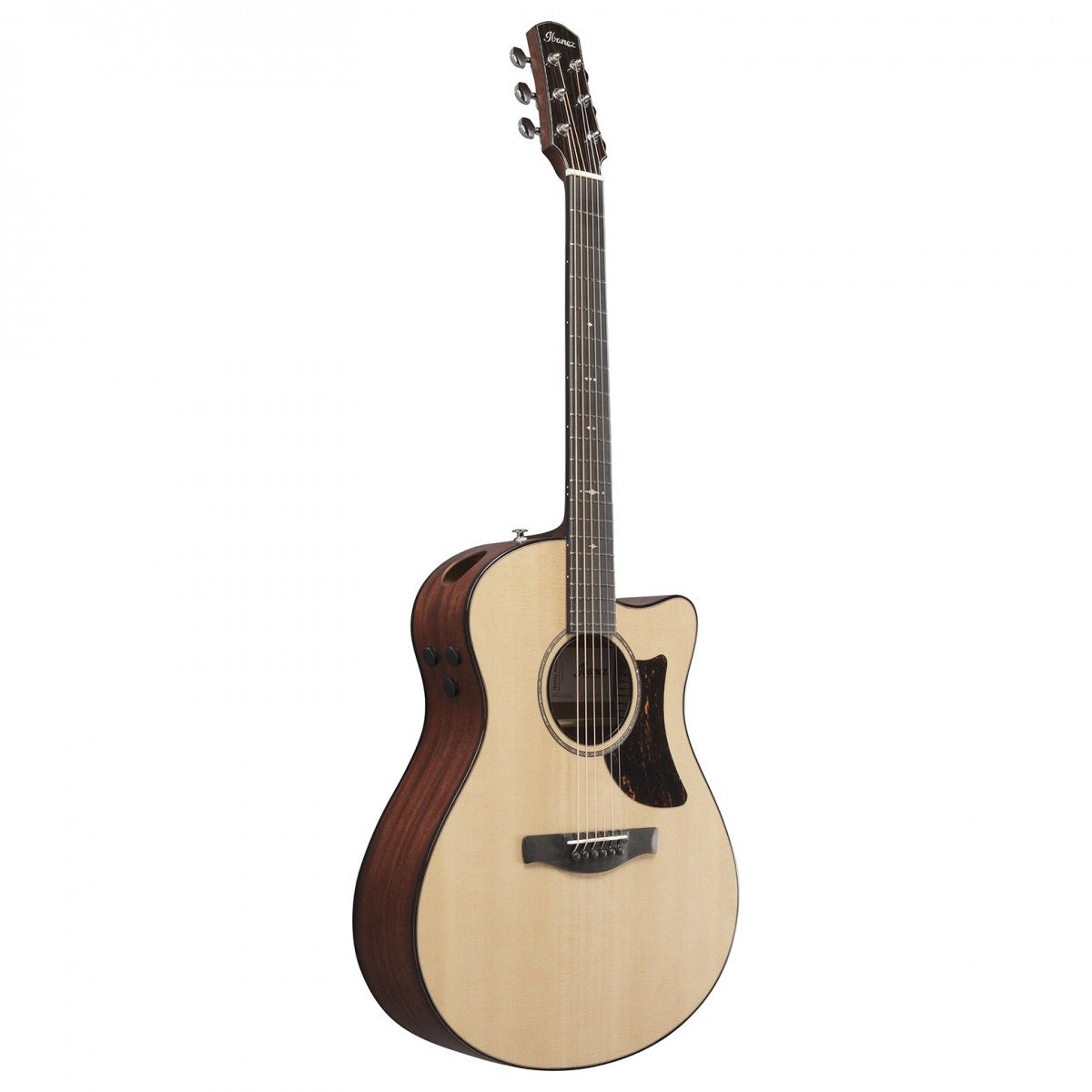 Ibanez AAM700CE Acoustic Guitar - Natural High Gloss detail image 3