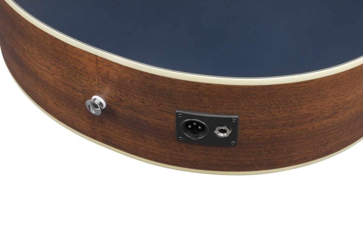 Ibanez AE100 Acoustic-electric Guitar - Dark Tide Blue Flat detail image 6