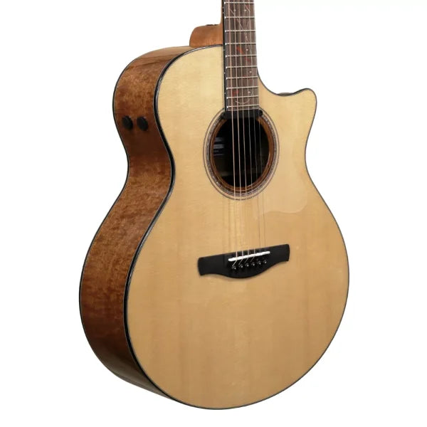 Ibanez AE275SPM-NT Acoustic Electric Guitar - Natural detail image 9
