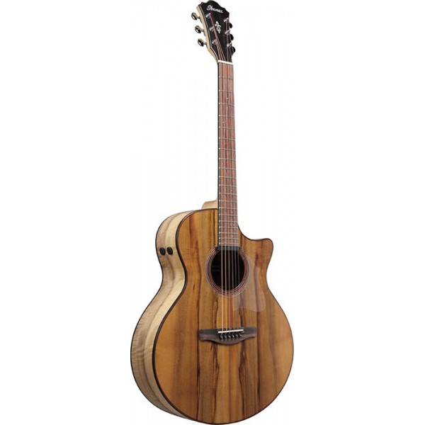 Ibanez AE295-LGS Acoustic Guitar - Natural Low Gloss detail image 3