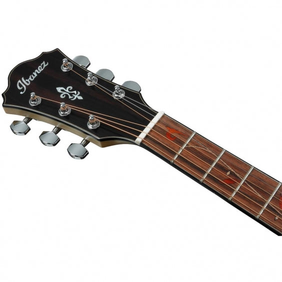 Ibanez AE295-LGS Acoustic Guitar - Natural Low Gloss detail image 6