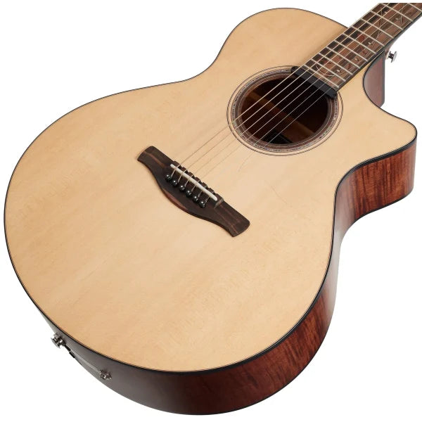 Ibanez AE325 Acoustic-Electric Guitar - Natural Low Gloss detail image 7